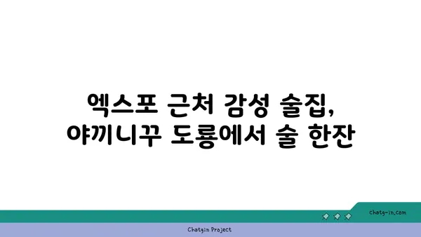 야끼니꾸 도룡, 대전 엑스포 소고기맛집 및 감성 술집