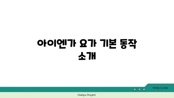 어깨 부상을 방지하는 아이엔가 요가 동작