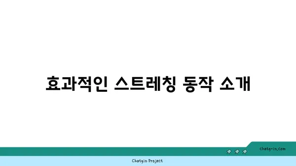 발목 통증 예방을 위한 빈야사 요가 스트레칭