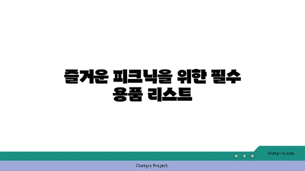 여의도 한강공원에서 라면과 치킨으로 피크닉 즐기기