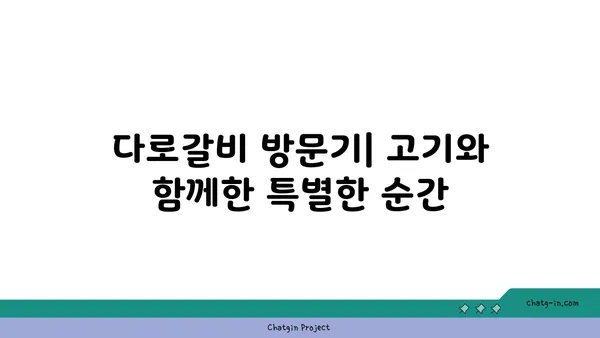 다로갈비, 대전 엑스포에서의 고기 맛집 체험