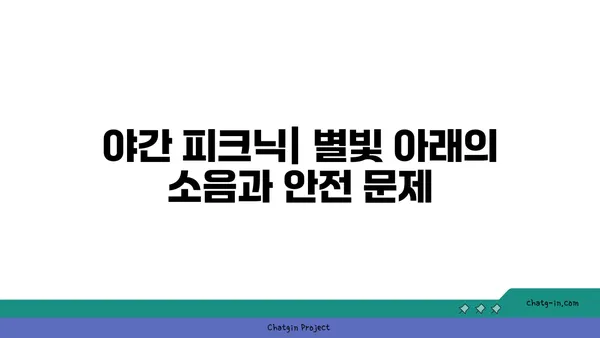 여의도 한강공원 피크닉 시간대 별 장점과 단점