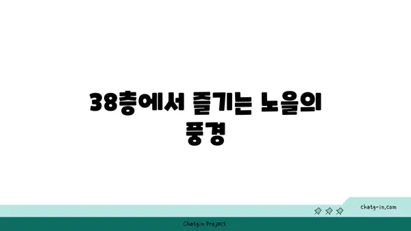 노을이 보이는 38층 맛집, 스타벅스 대전 엑스포 스카이점