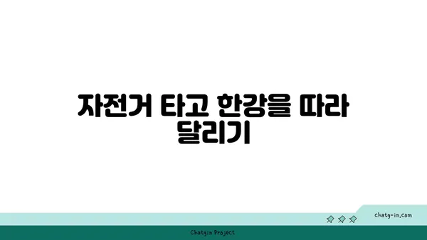 여의도 한강공원 피크닉 놀거리: 돗자리, 자전거, 편의점, 배달 존