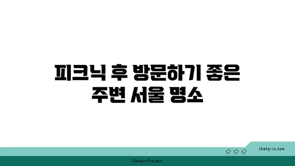 여의도 한강공원 피크닉과 아이와 함께하는 서울 명소