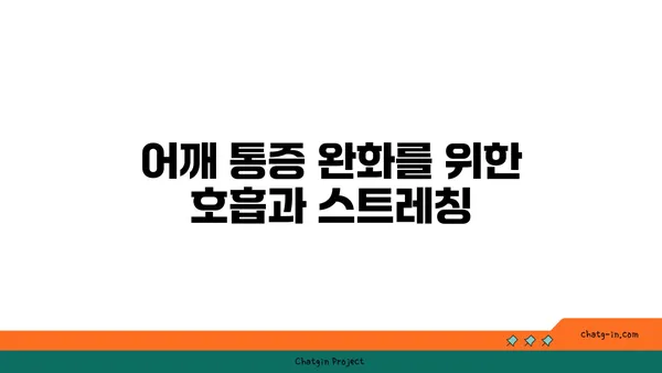 어깨 통증 예방을 위한 빈야사 요가 스트레칭
