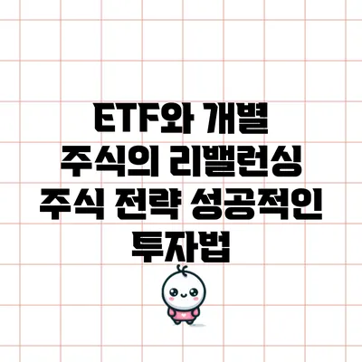 ETF와 개별 주식의 리밸런싱 주식 전략: 성공적인 투자법