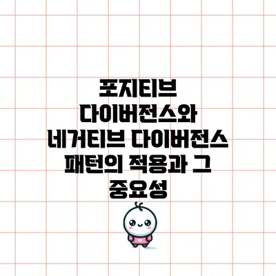 포지티브 다이버전스와 네거티브 다이버전스 패턴의 적용과 그 중요성