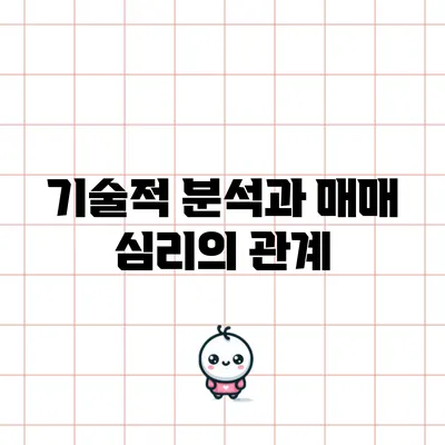 기술적 분석과 매매 심리의 관계