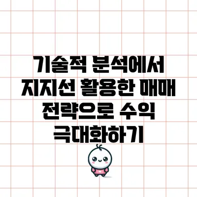 기술적 분석에서 지지선 활용한 매매 전략으로 수익 극대화하기