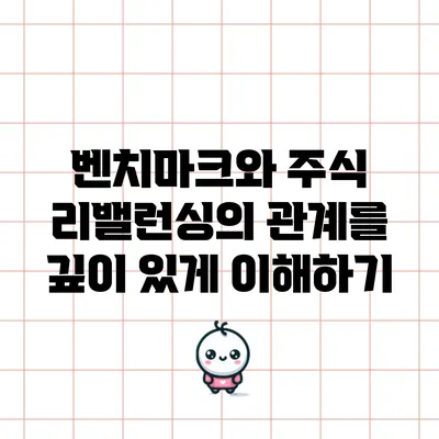 벤치마크와 주식 리밸런싱의 관계를 깊이 있게 이해하기