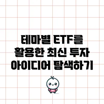 테마별 ETF를 활용한 최신 투자 아이디어 탐색하기