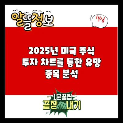 2025년 미국 주식 투자: 차트를 통한 유망 종목 분석