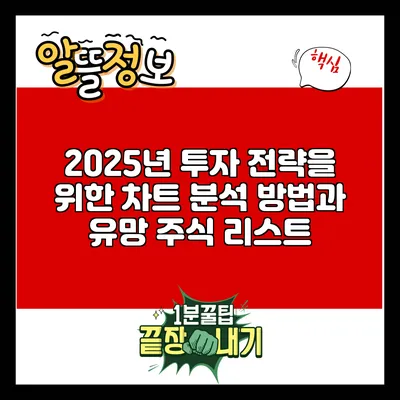 2025년 투자 전략을 위한 차트 분석 방법과 유망 주식 리스트