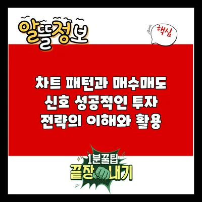 차트 패턴과 매수/매도 신호: 성공적인 투자 전략의 이해와 활용